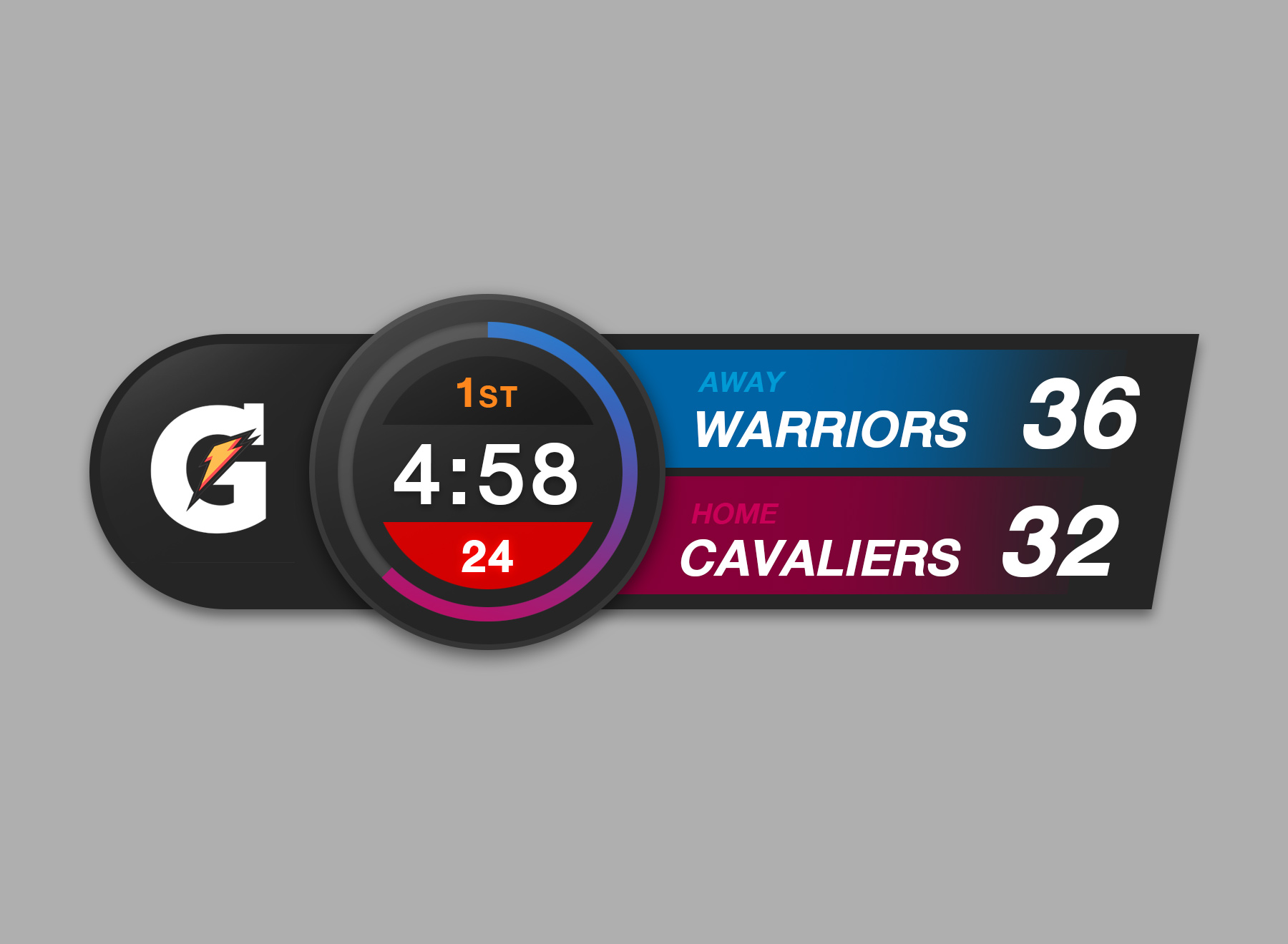 NBA Game Score UI