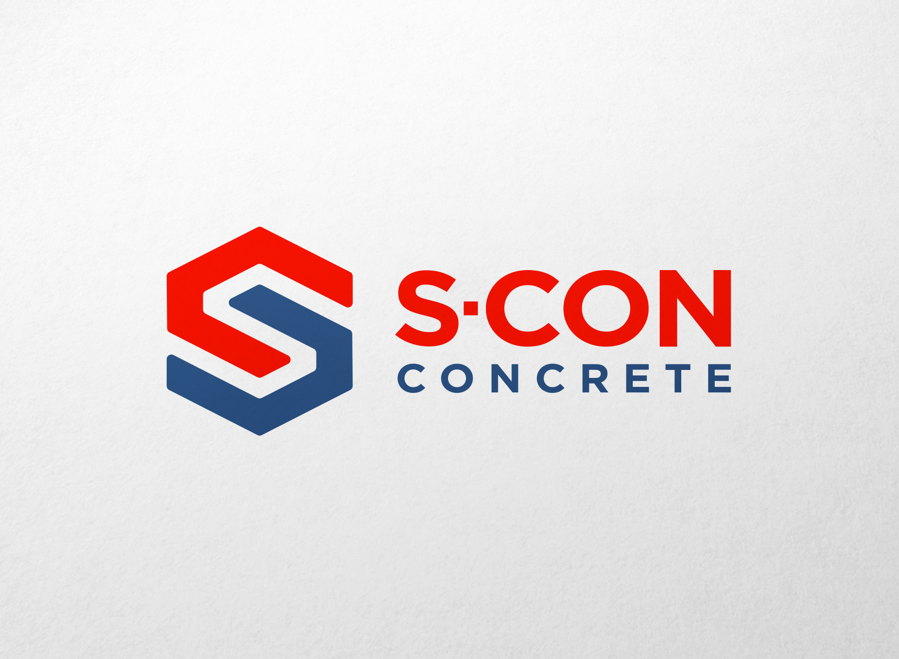 S-CON CONCRETE Logo – SINTHAIstudio.com